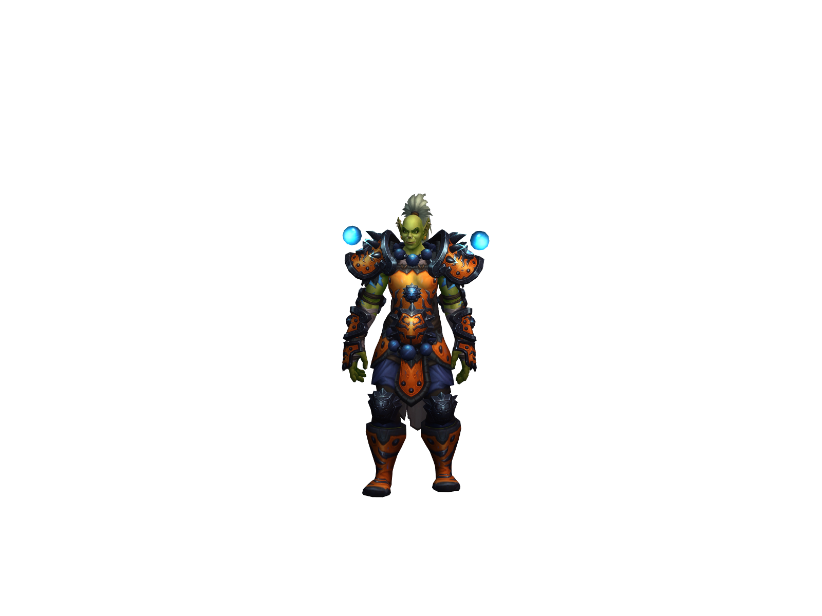 Greshar 3D character render