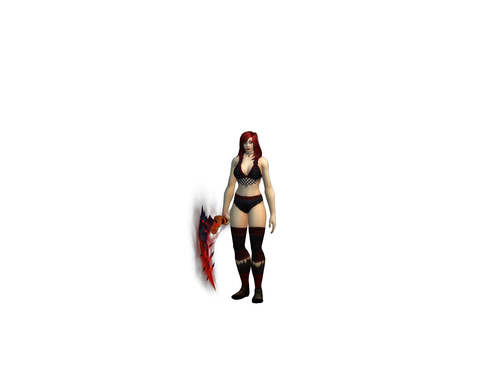 stresstessa 3D character render
