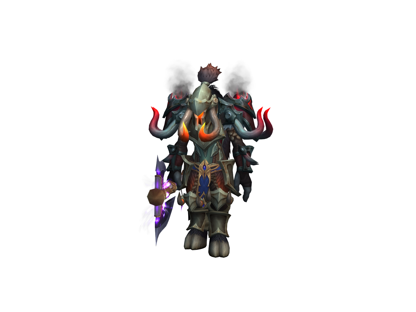 Apâché 3D character render