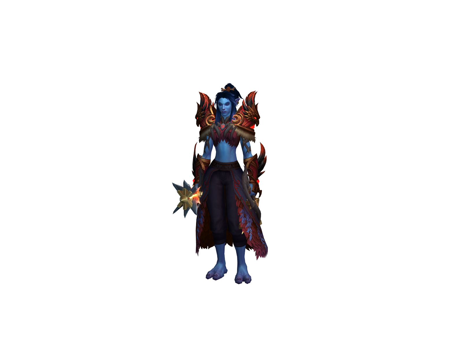 Carismatic 3D character render