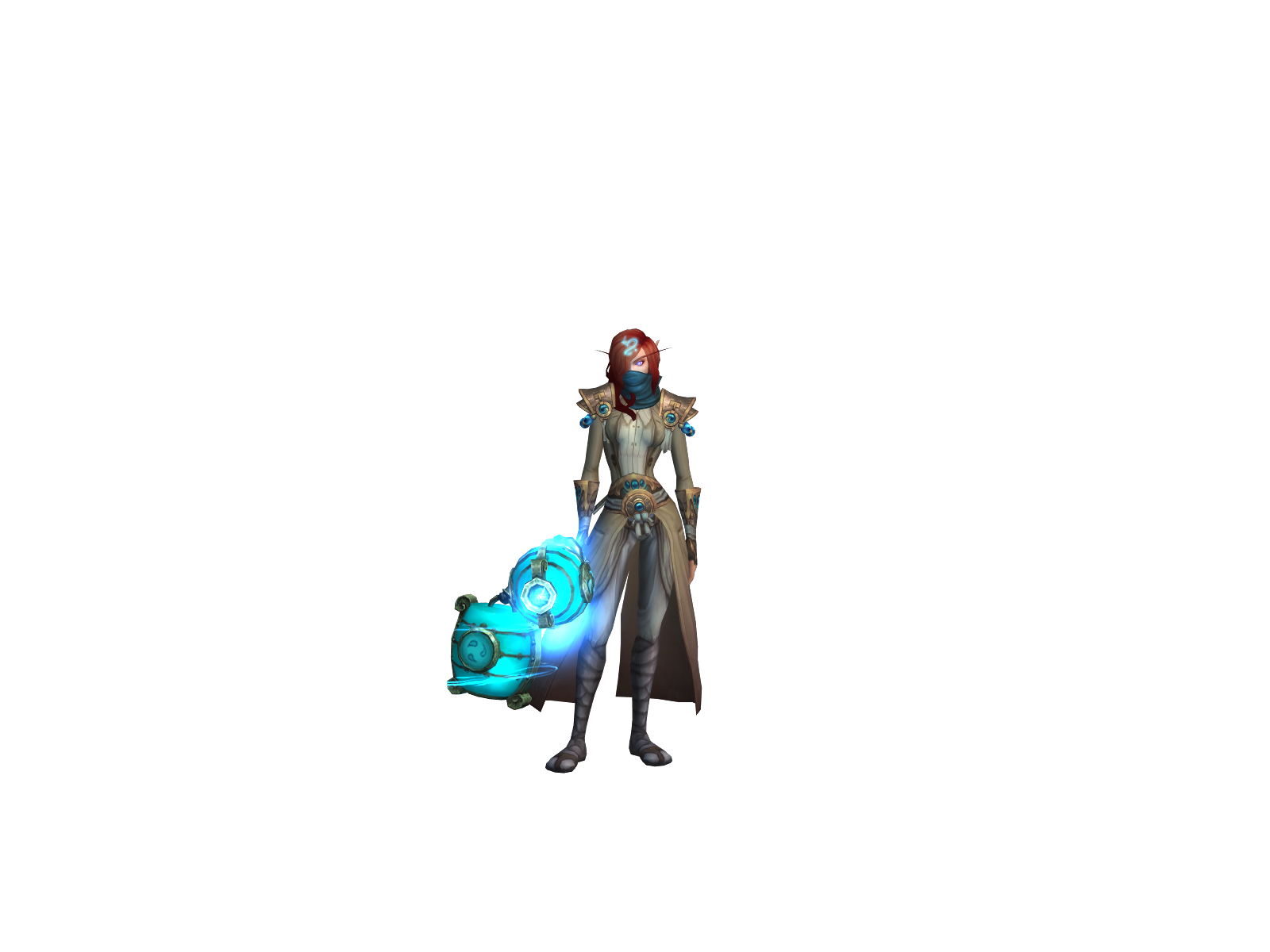 Kiaana 3D character render