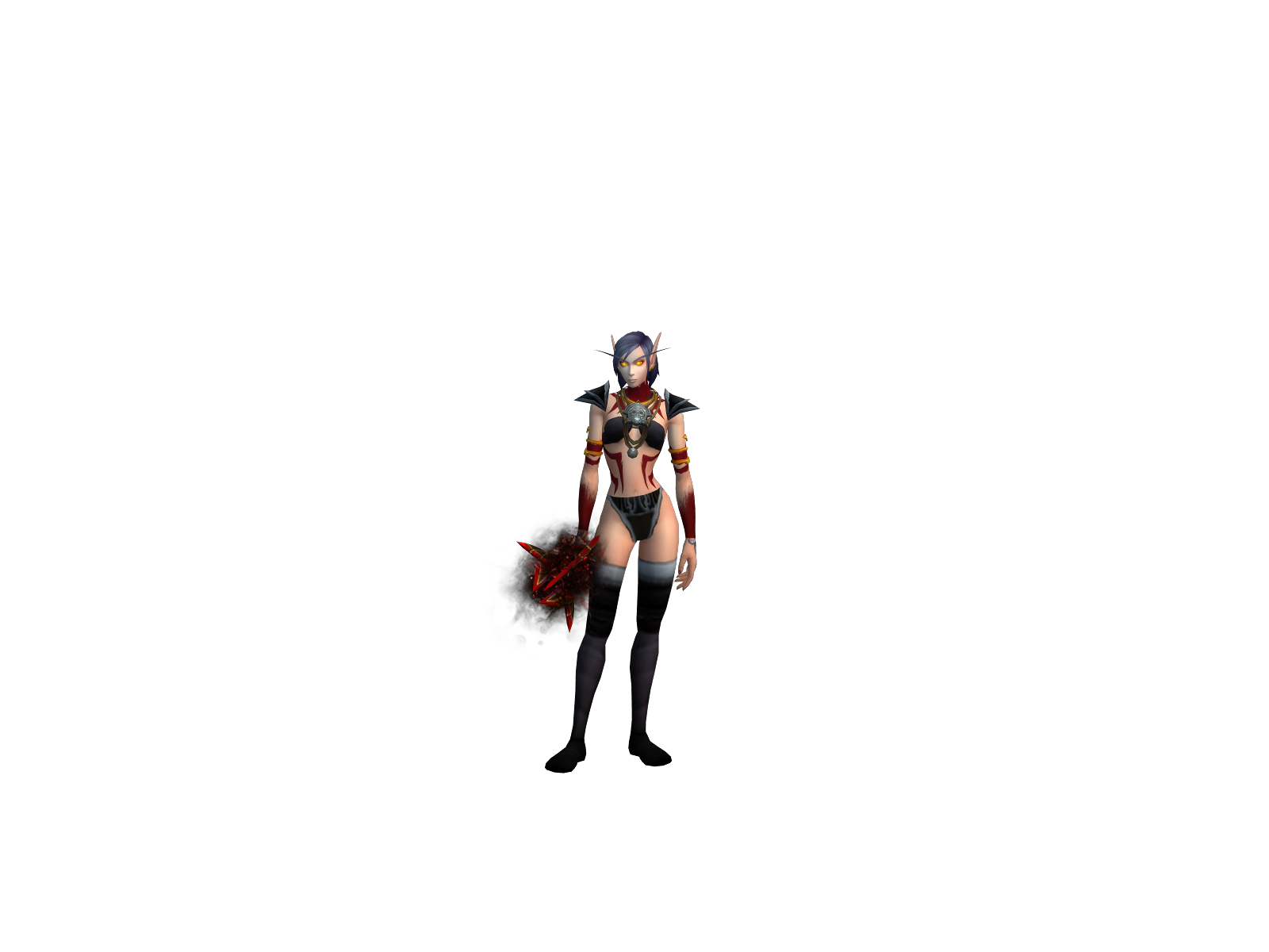 Isylol 3D character render