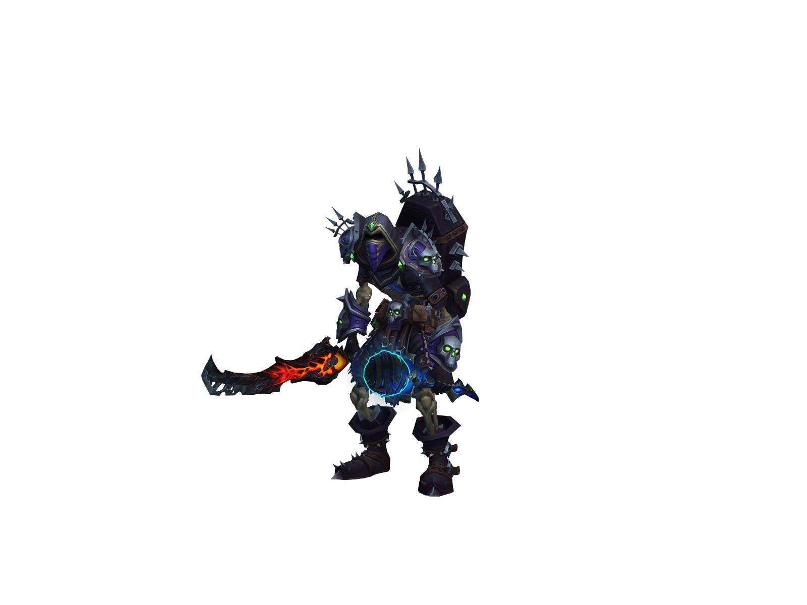 Shkfire 3D character render