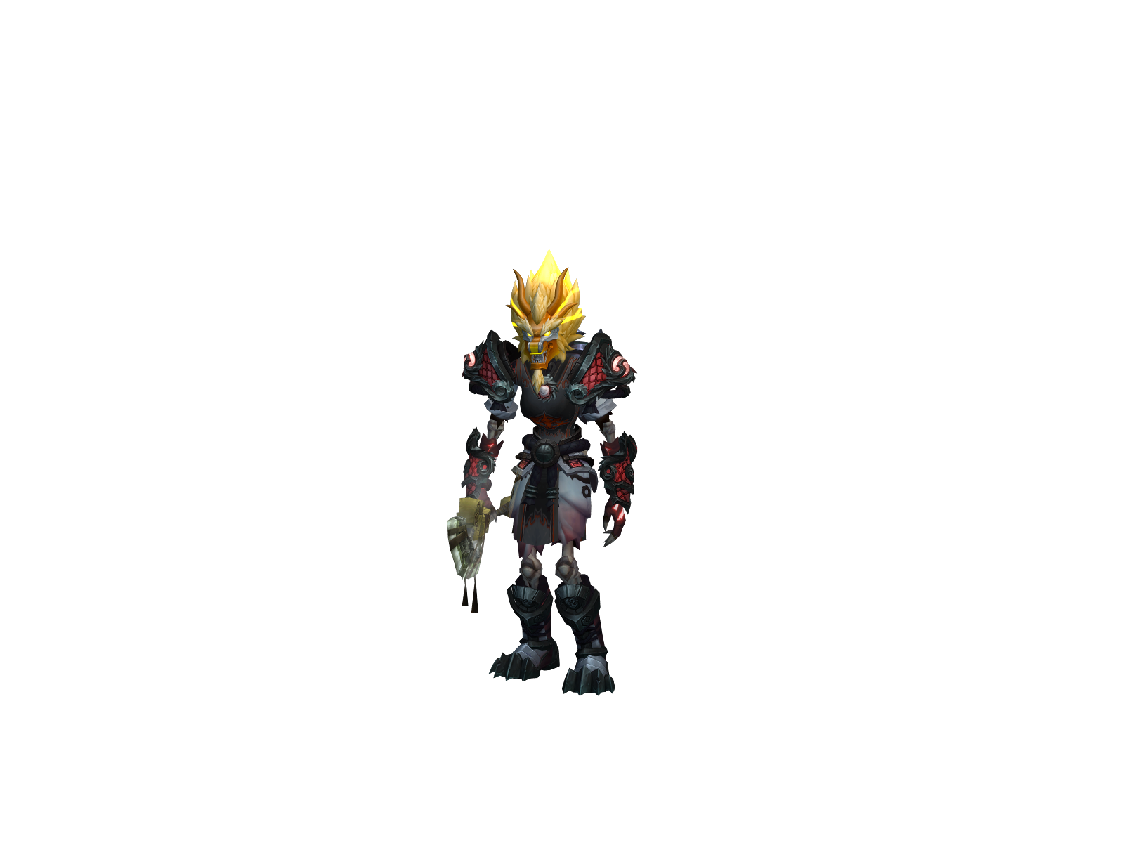 Cháøs 3D character render