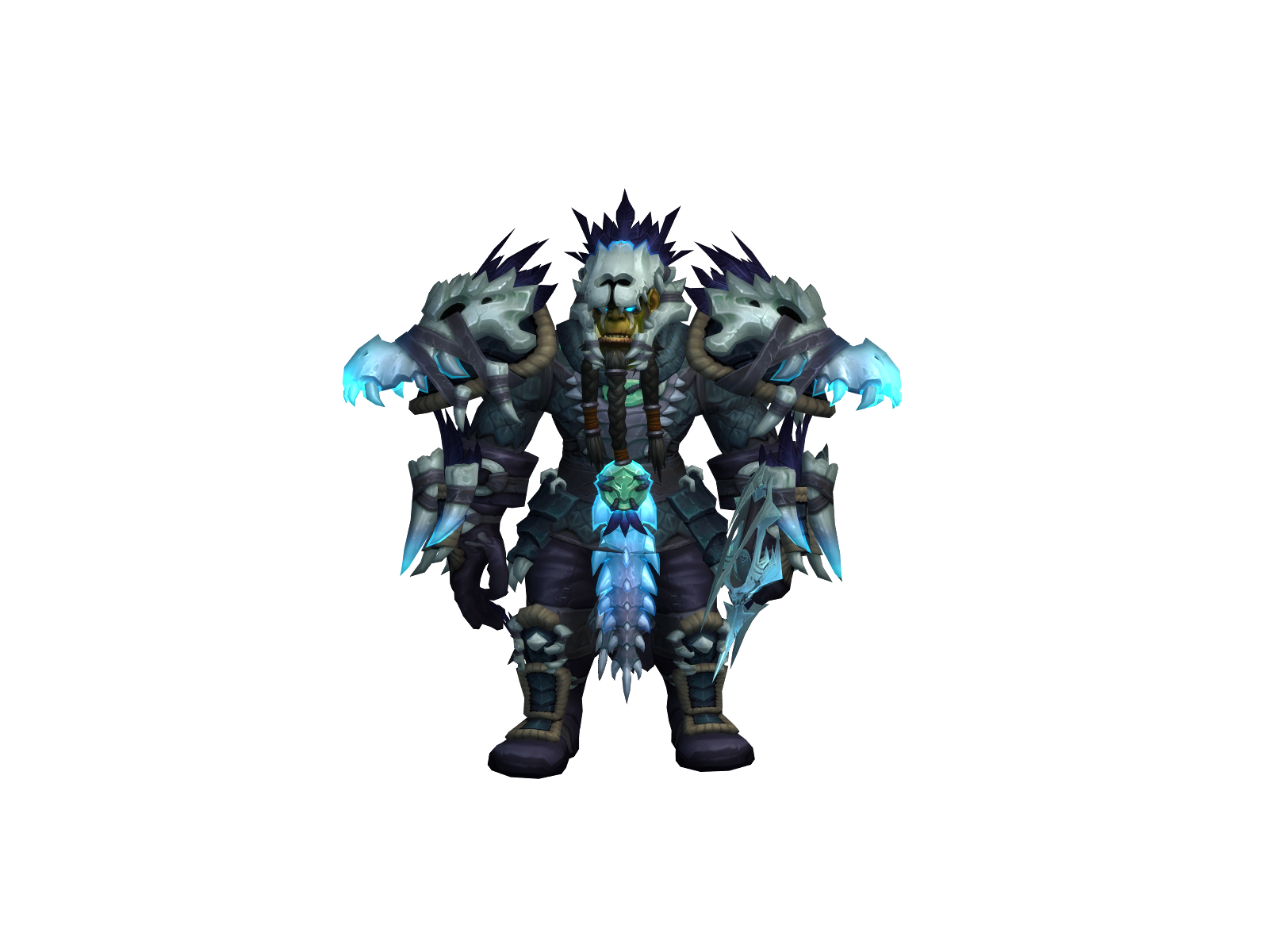Rakkthar 3D character render