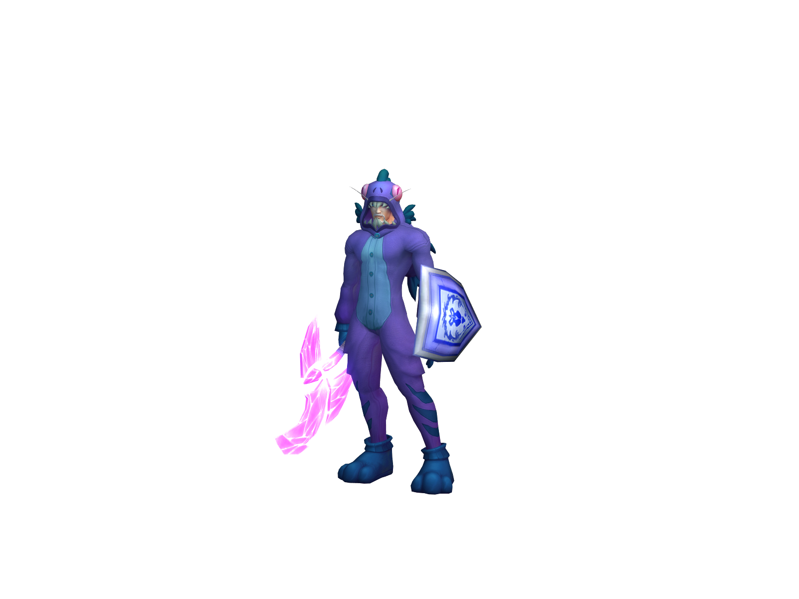 Guayo 3D character render