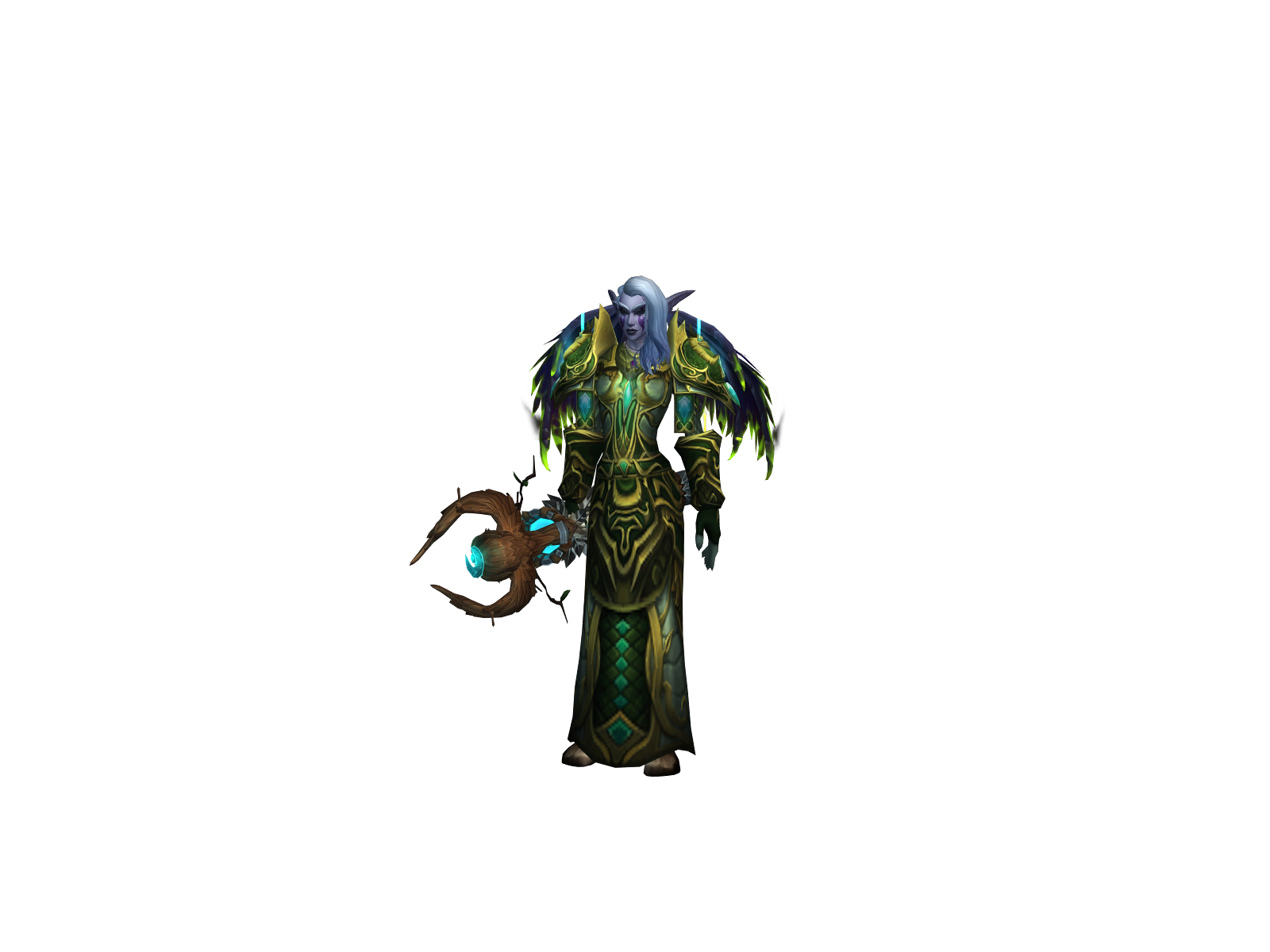 Alisande 3D character render