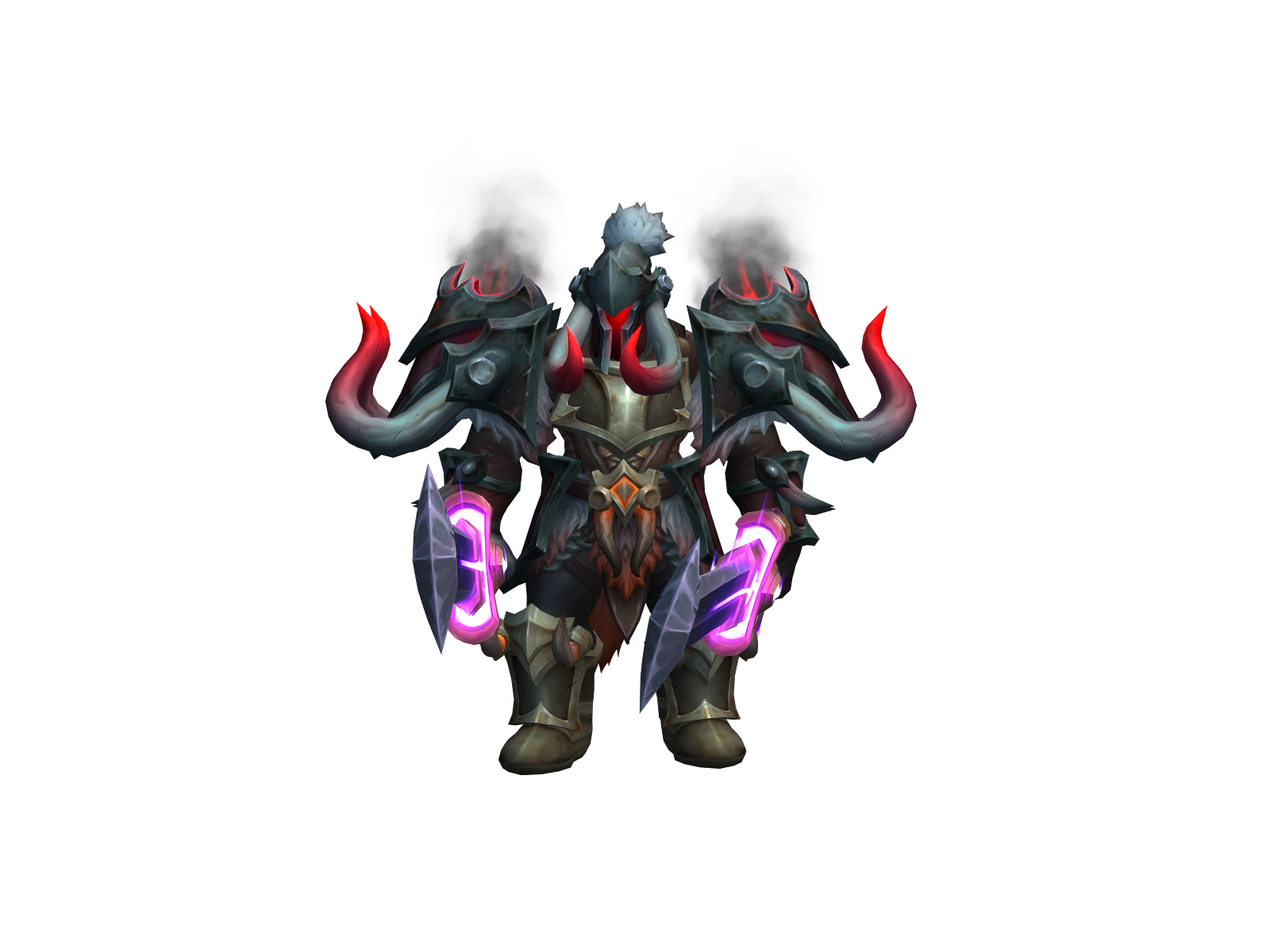 Grodur 3D character render