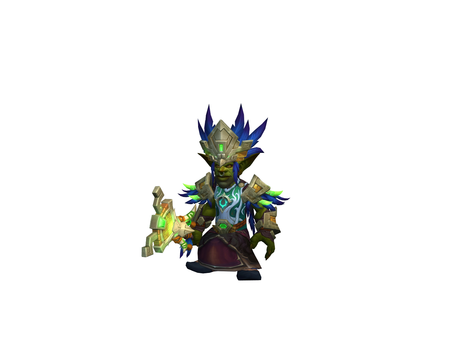 Kèró 3D character render