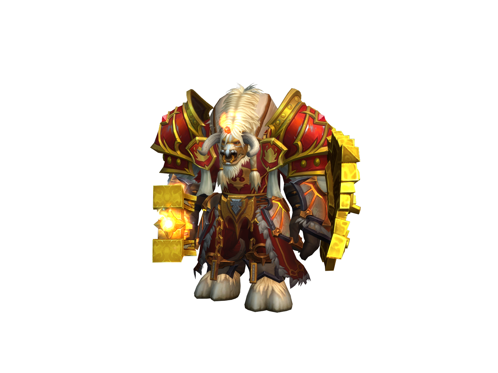 kristallín 3D character render