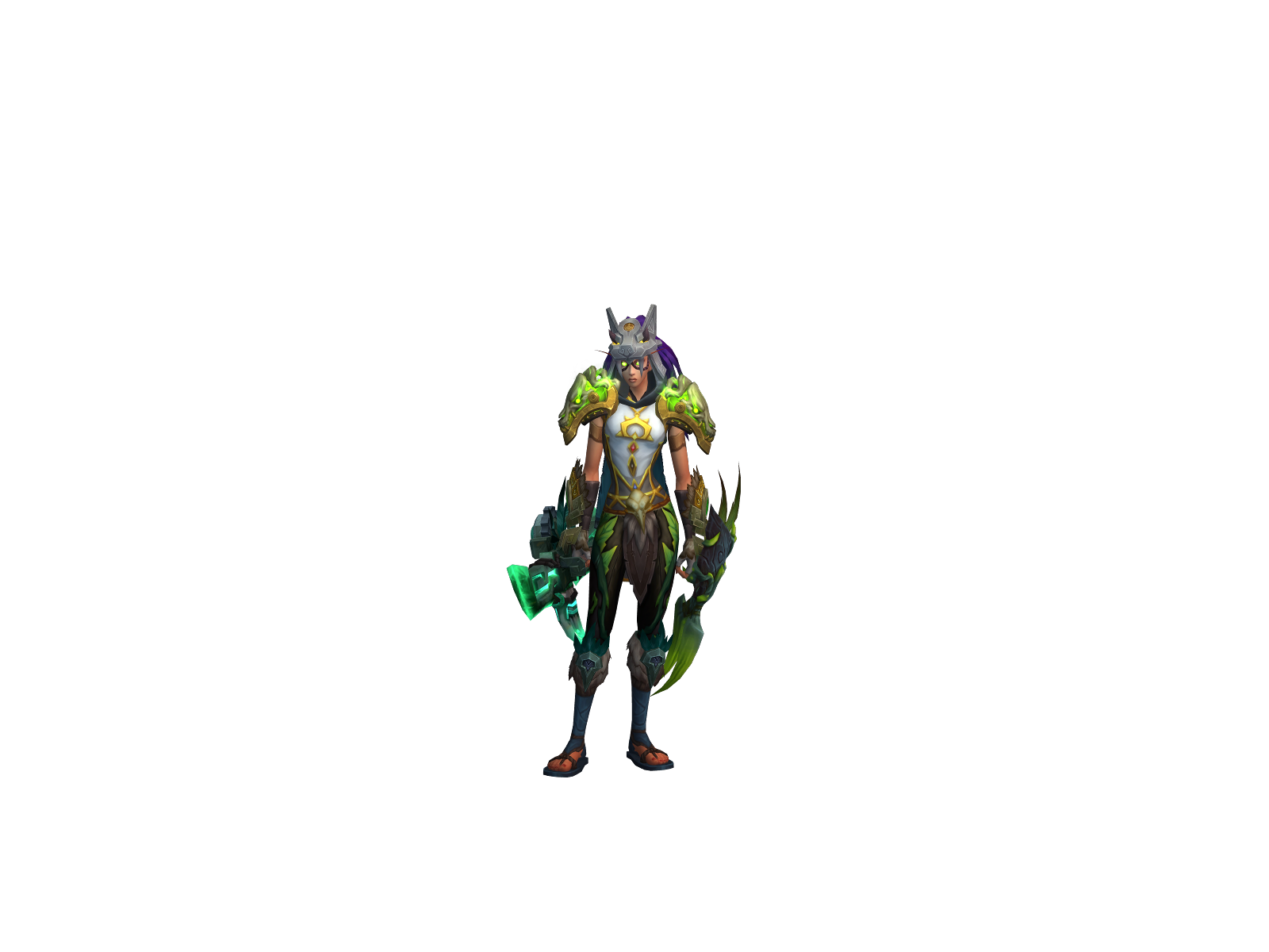 Xblacky 3D character render