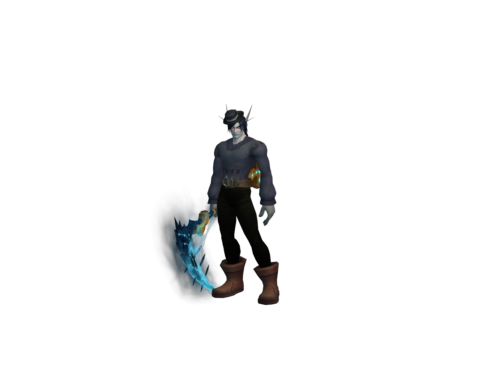 Freezingfíre 3D character render