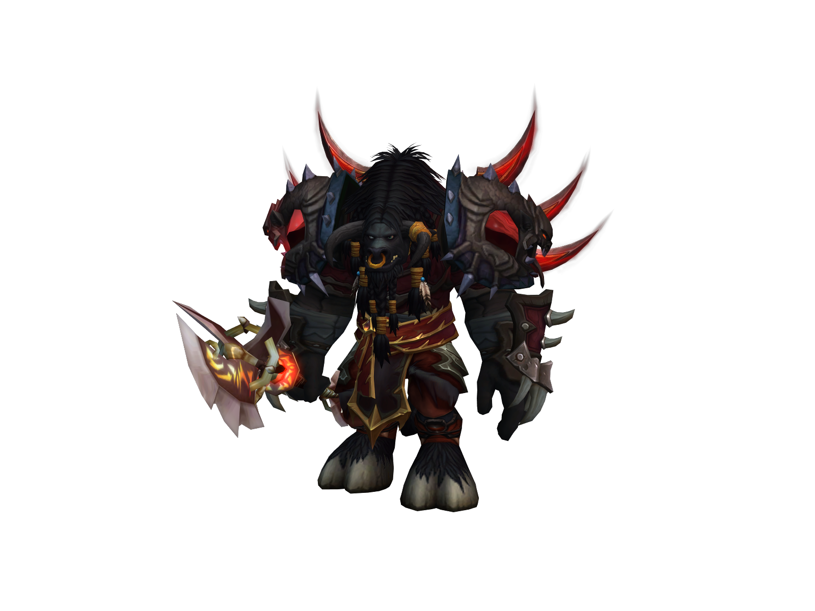 Nocries 3D character render
