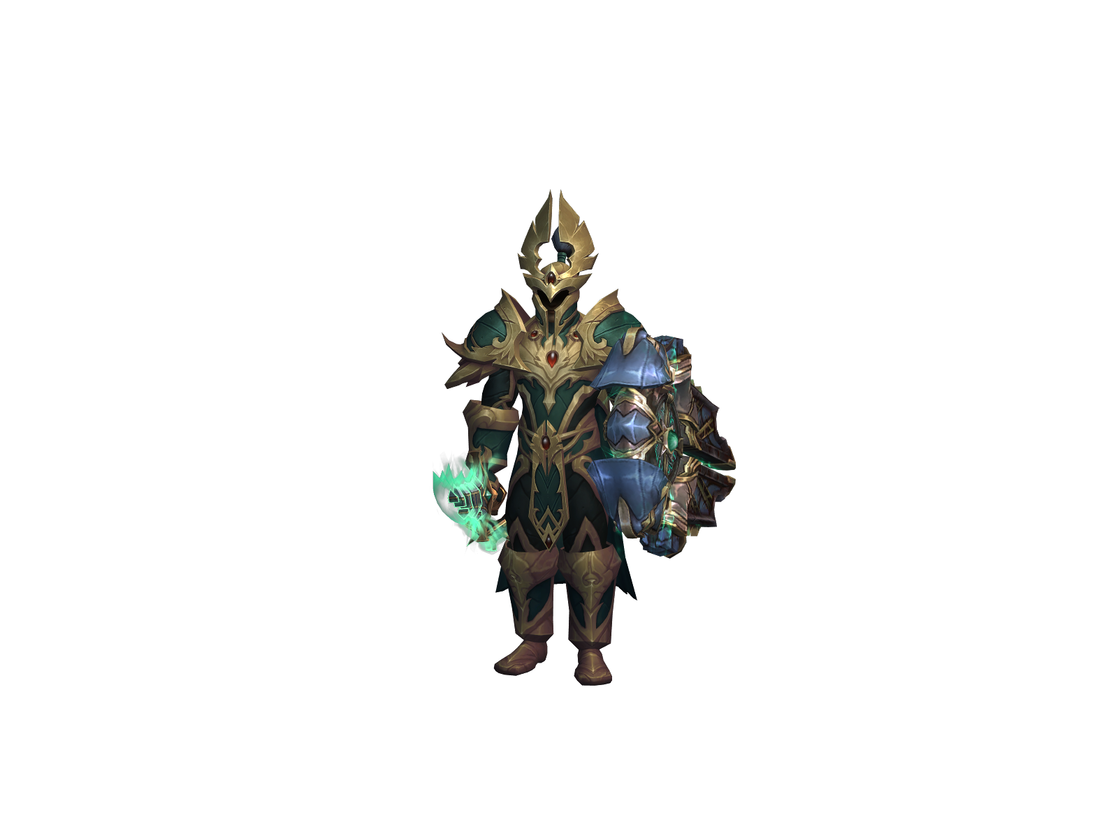 Lichhammer 3D character render