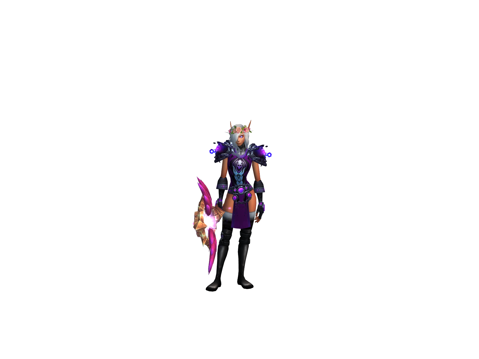 Shinoay 3D character render
