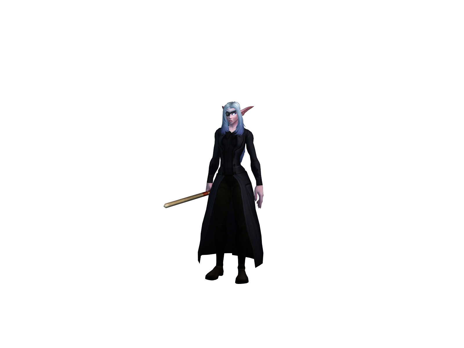 Bunnynelfine 3D character render