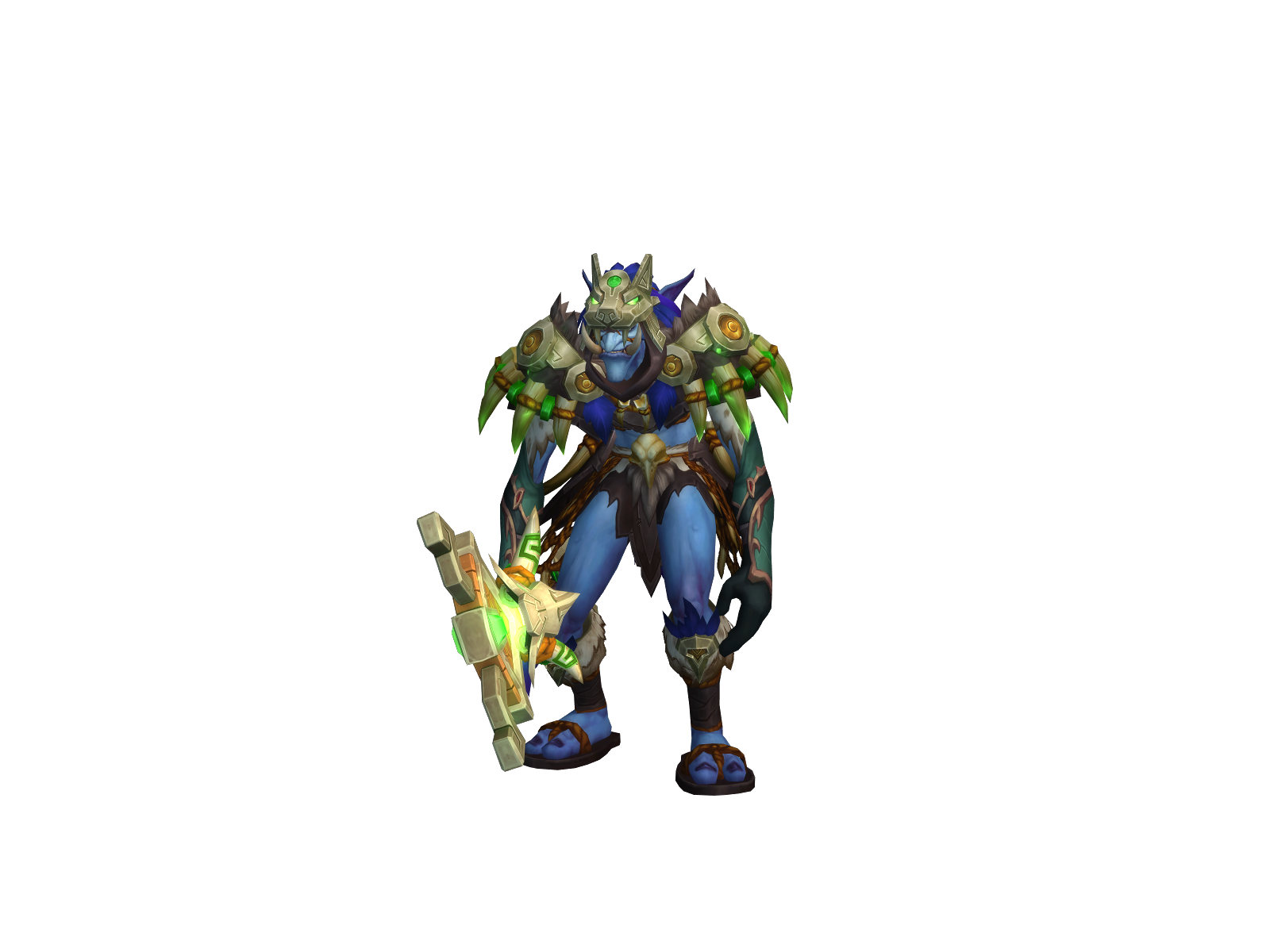 Lamatrion 3D character render
