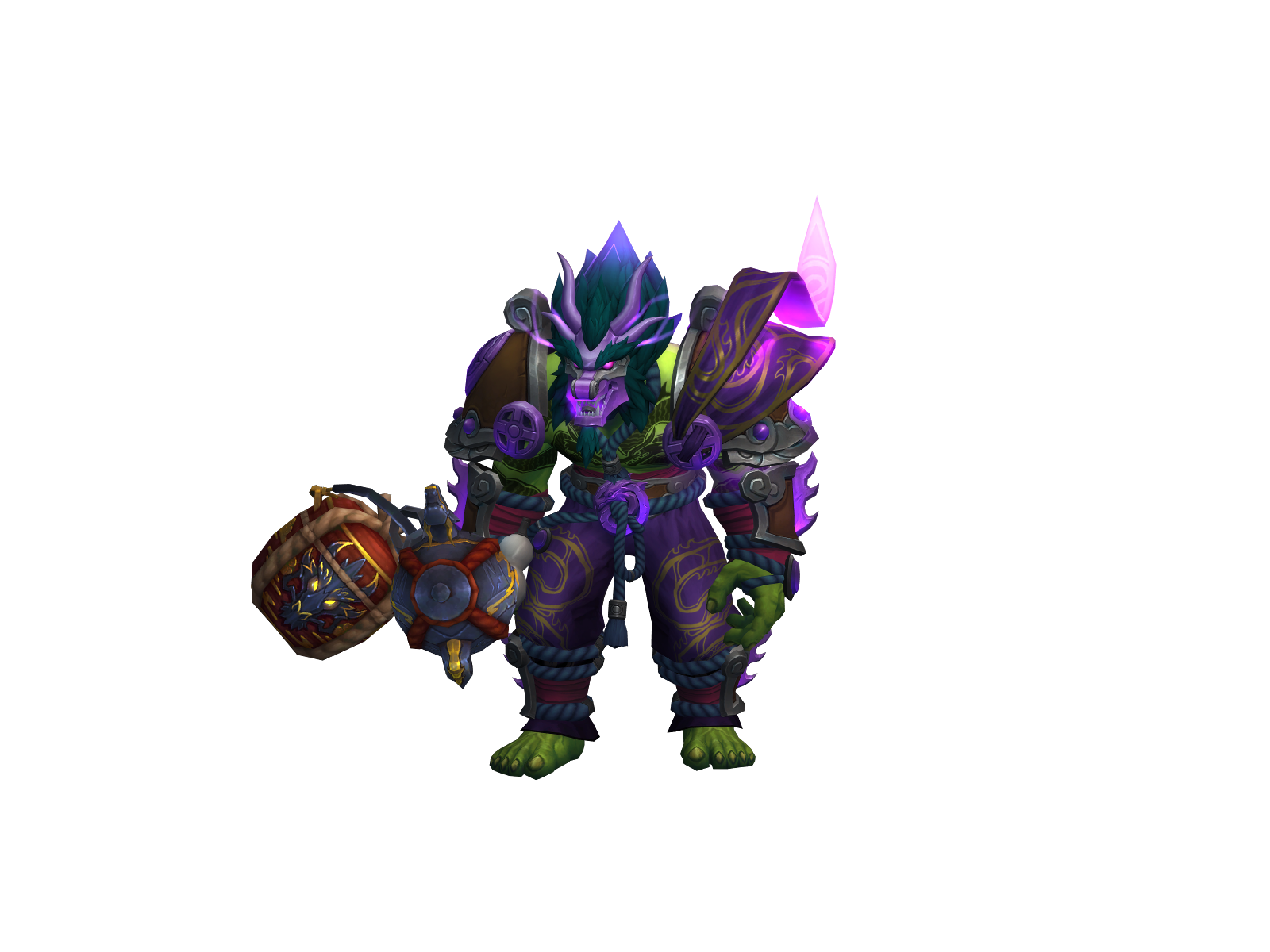pikkelrick 3D character render