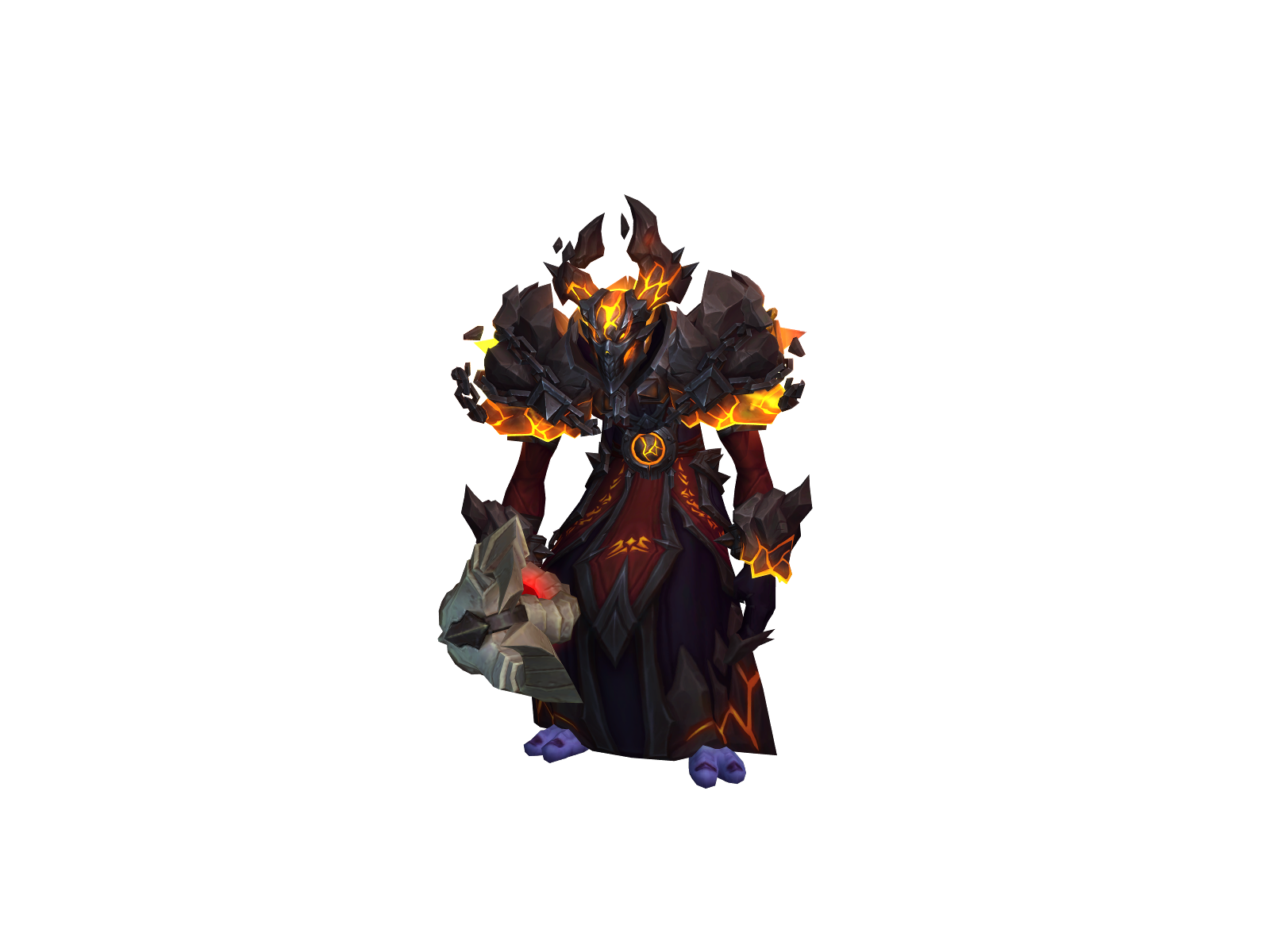 Parjin 3D character render
