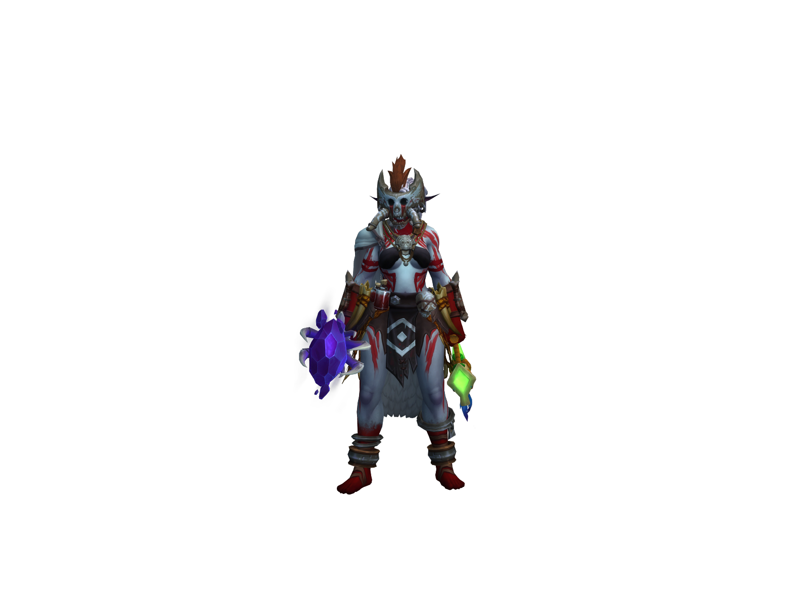 Aammookk 3D character render