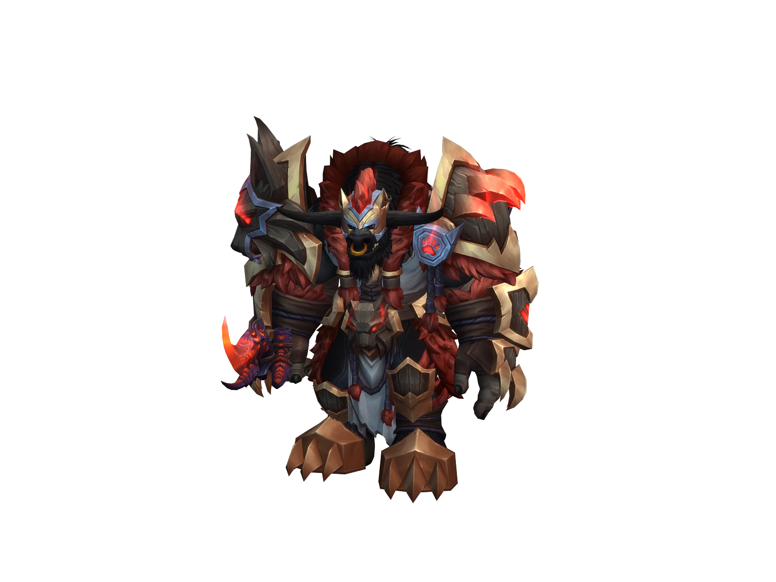 Serbulliver 3D character render