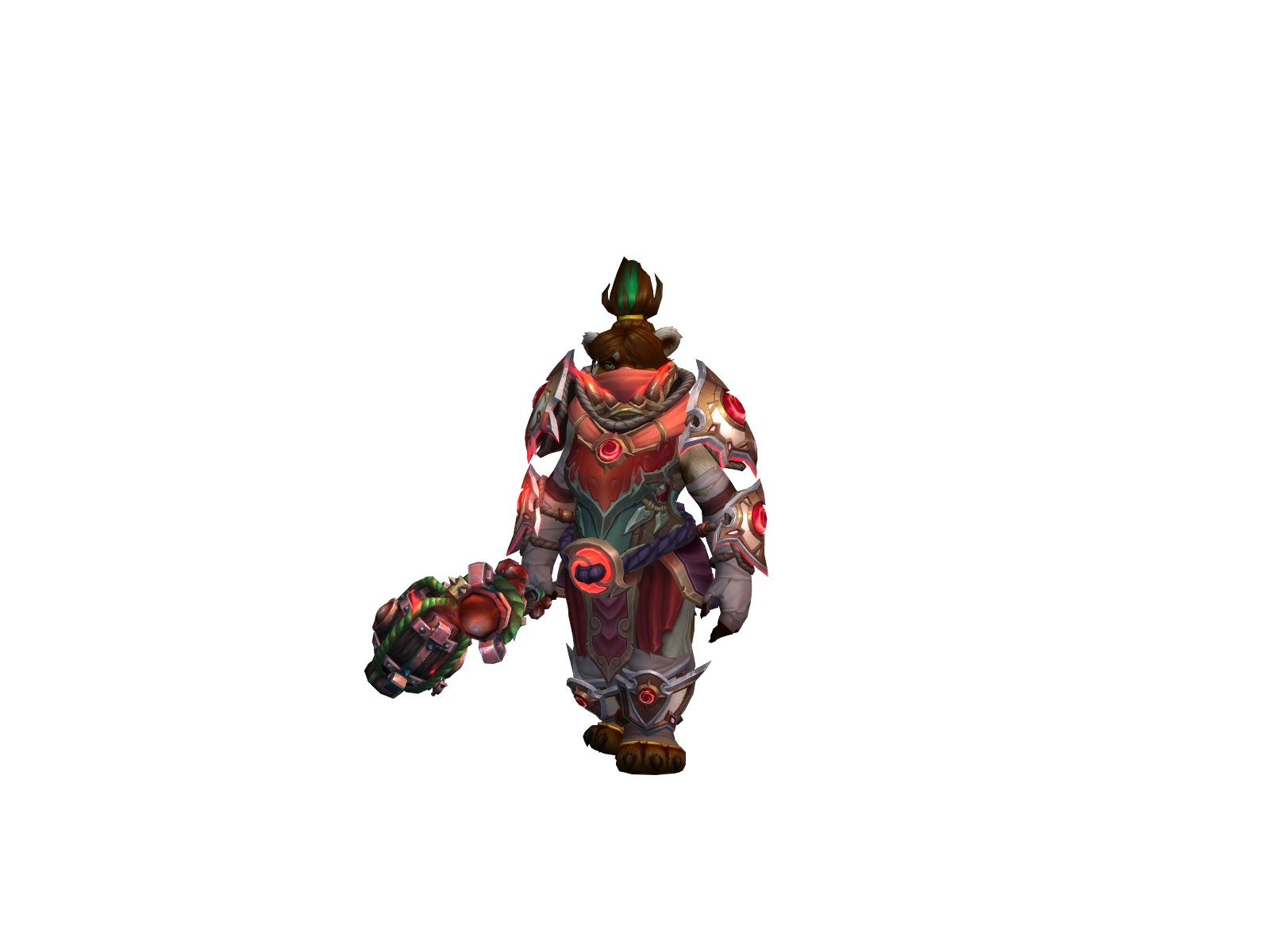 Pandarusanus 3D character render