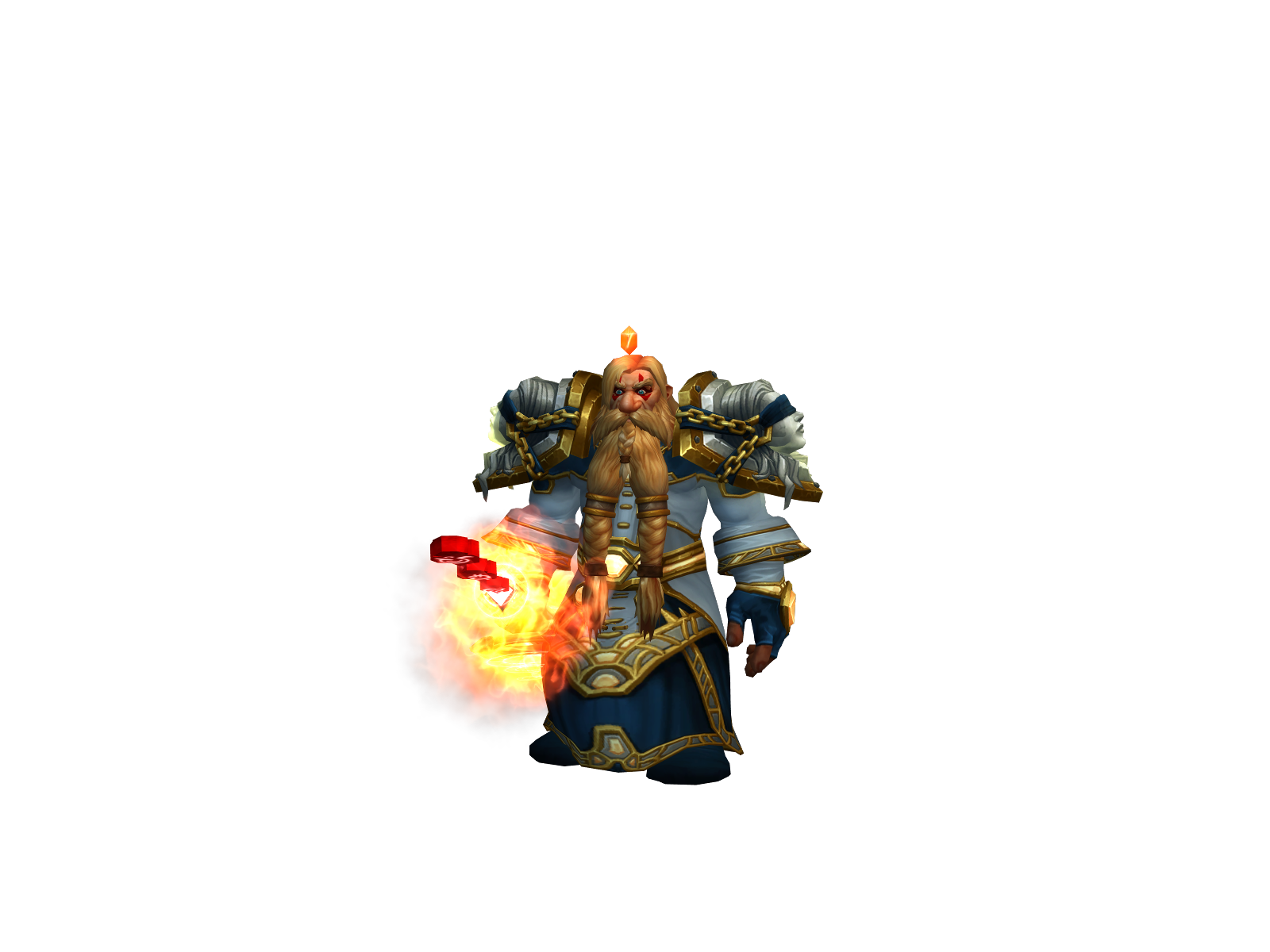 Baeldriel 3D character render