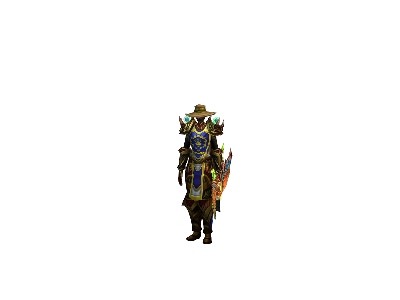 Babanushka 3D character render