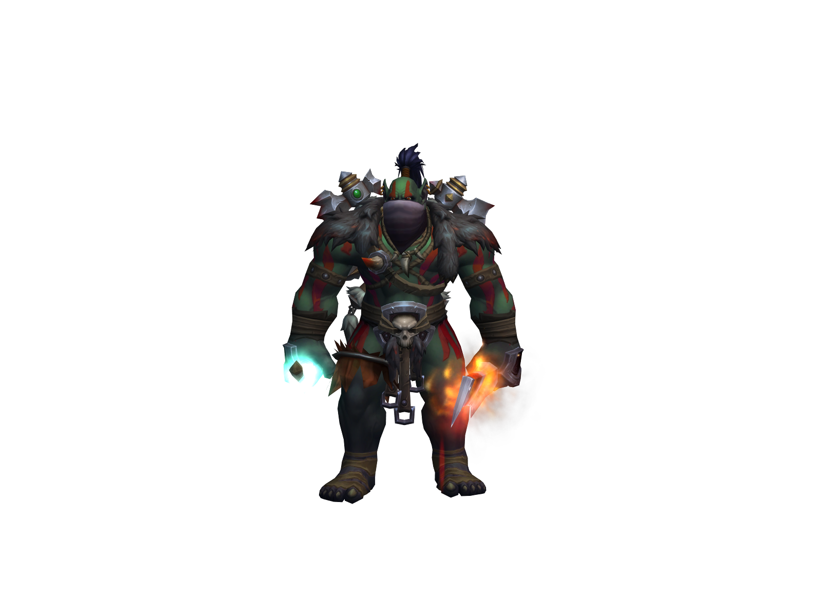Aikaza 3D character render