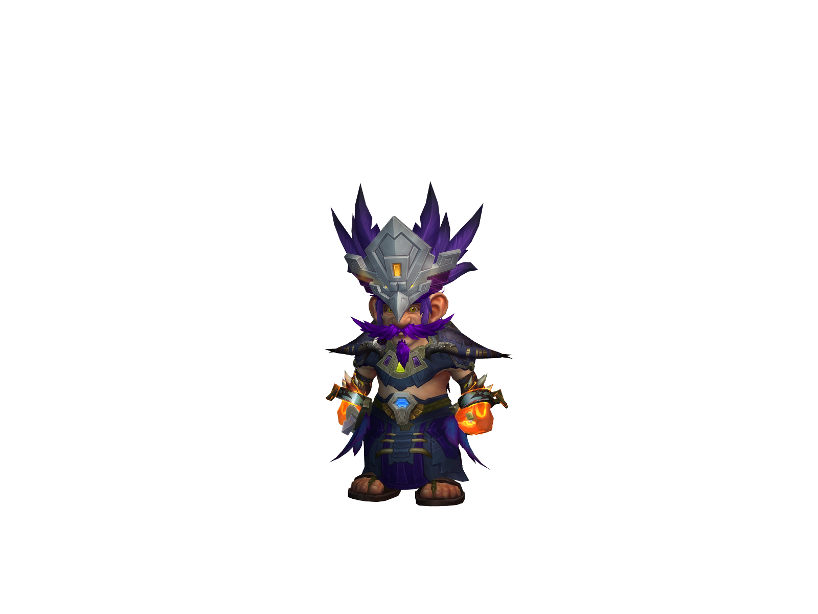 Fistuss 3D character render