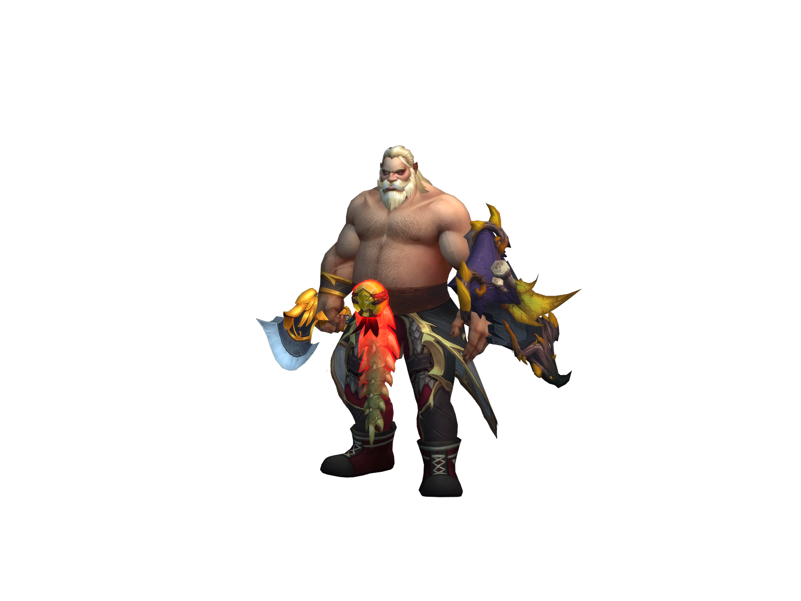 Aluschnitter 3D character render