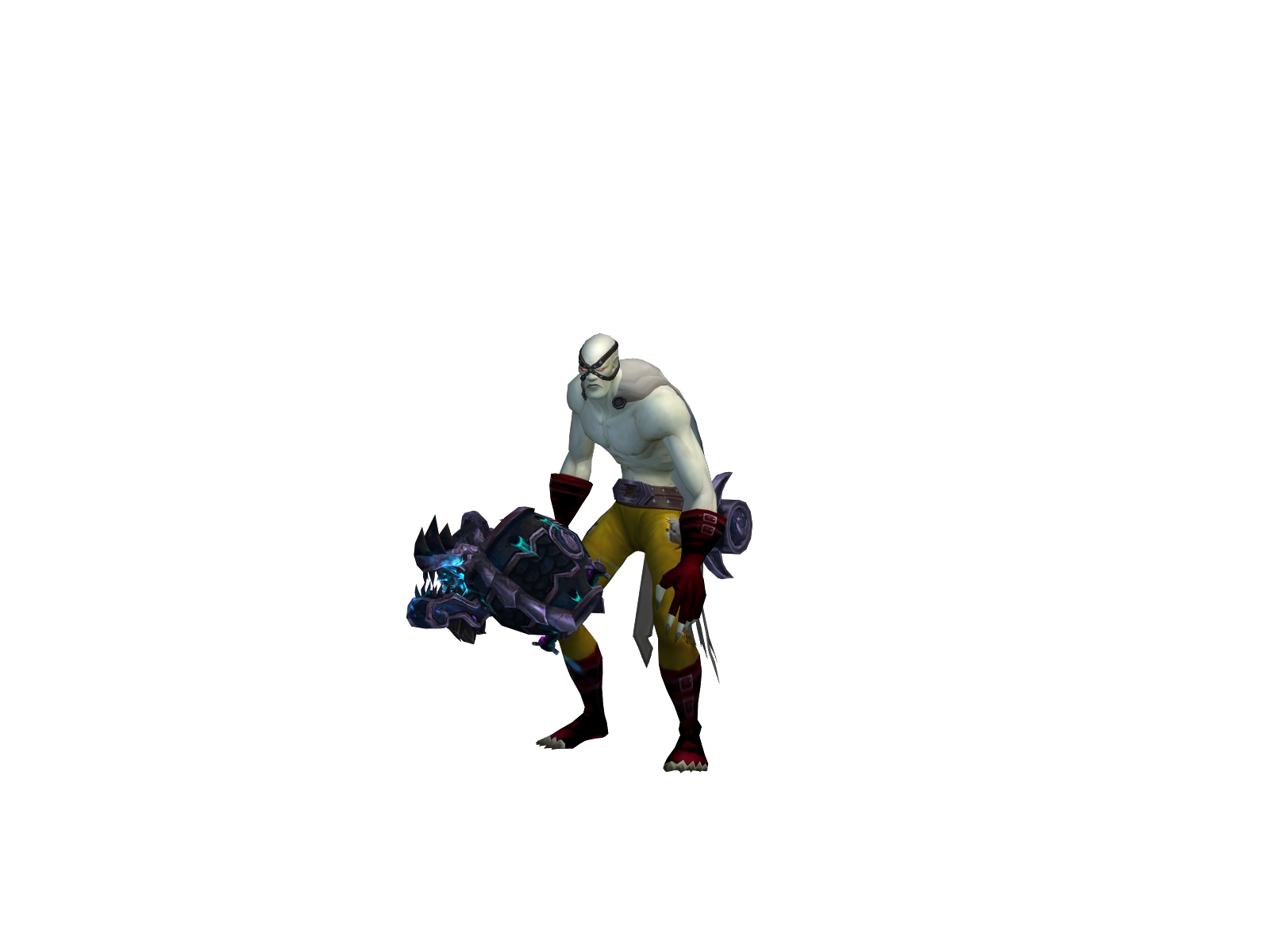 Biõrn 3D character render