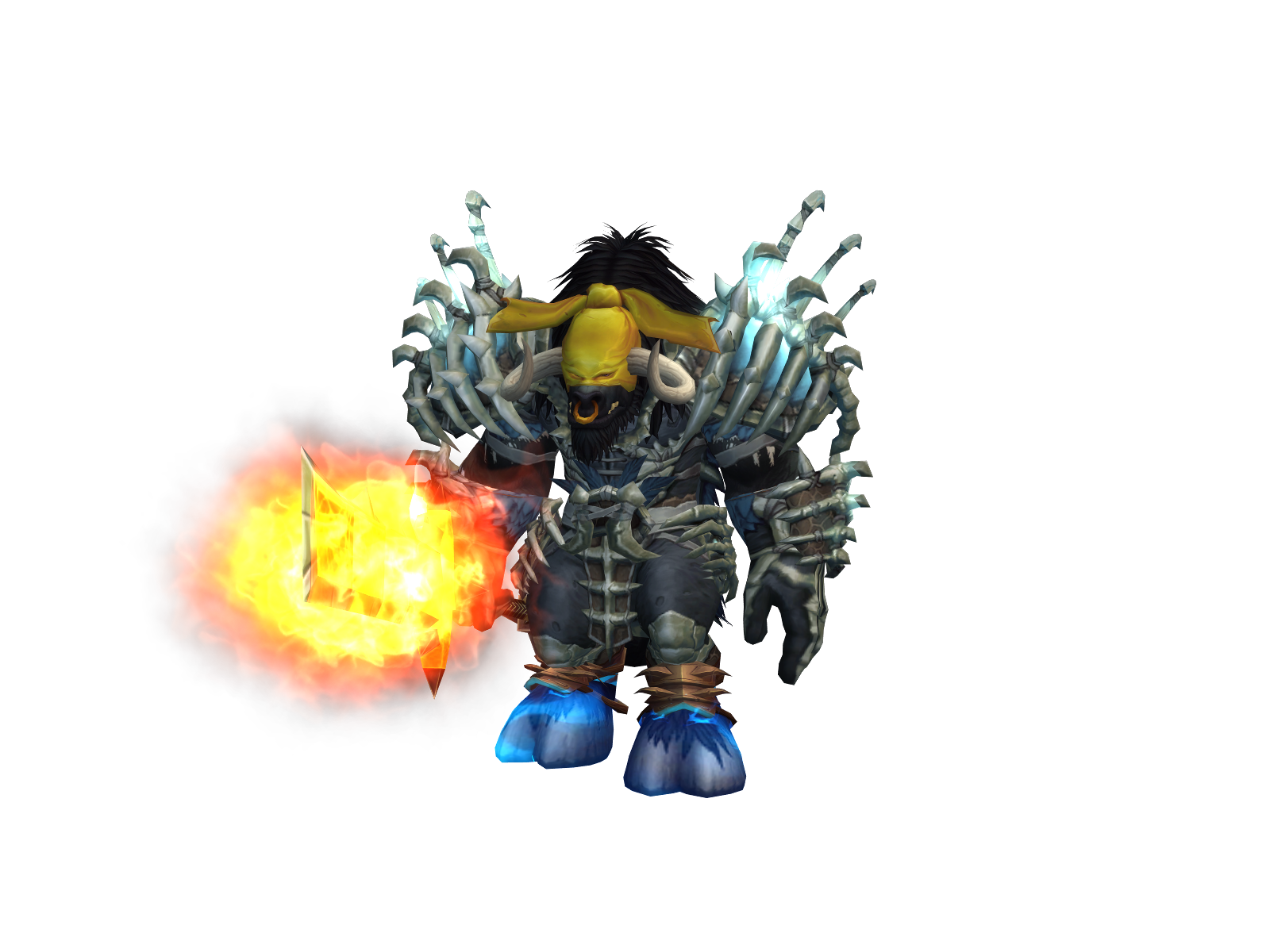 Gekochtesei 3D character render