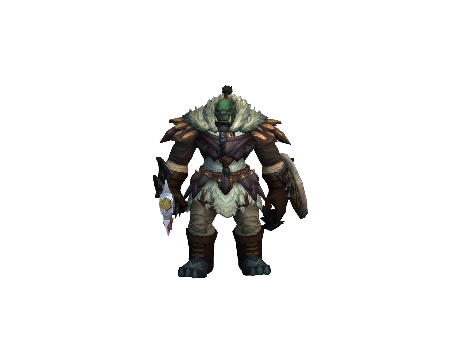 Earthshakrr 3D character render