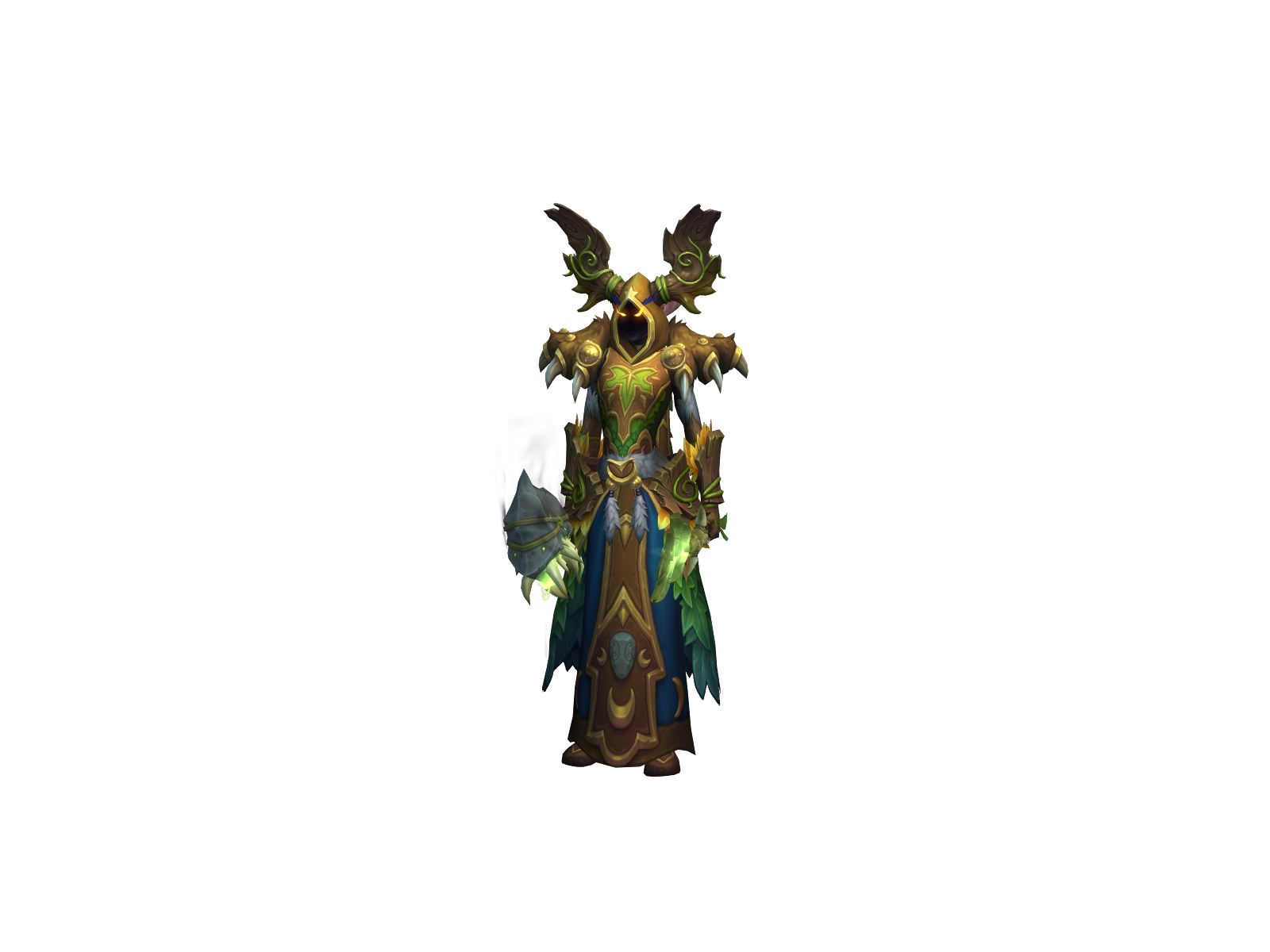 Ganjuli 3D character render