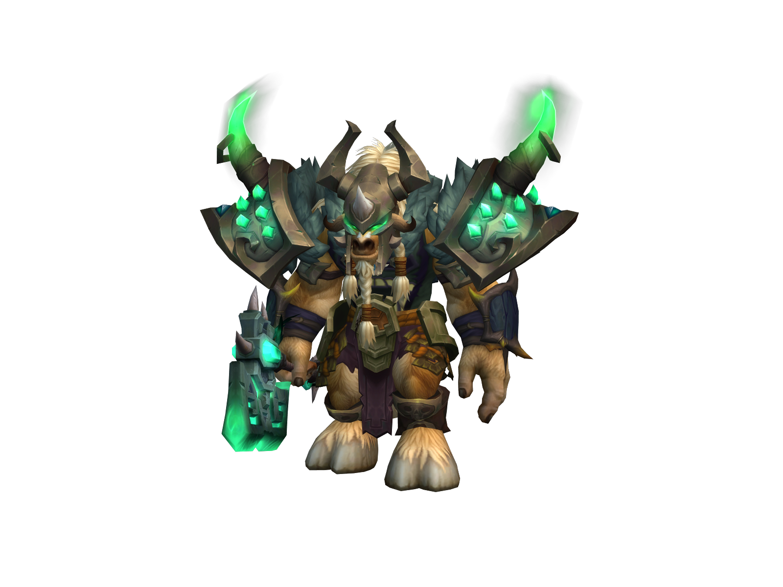 Destróyer 3D character render