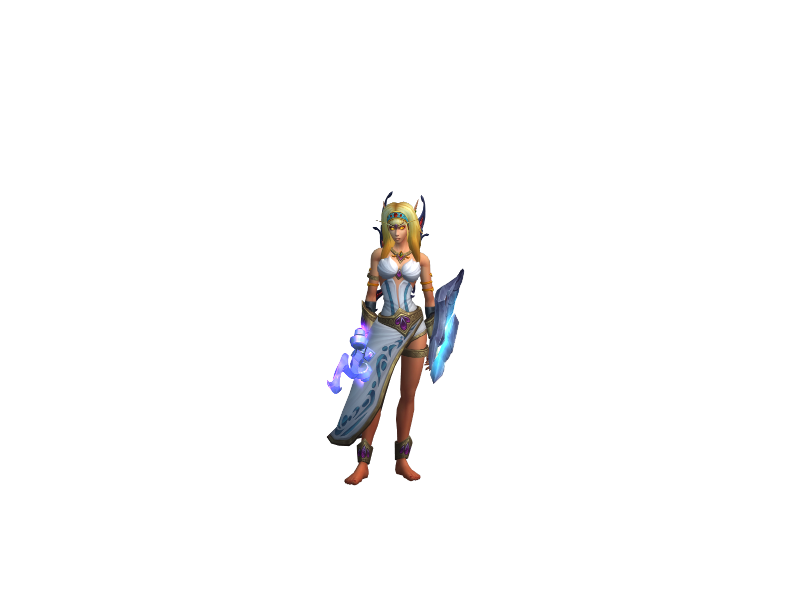 Lisbett 3D character render
