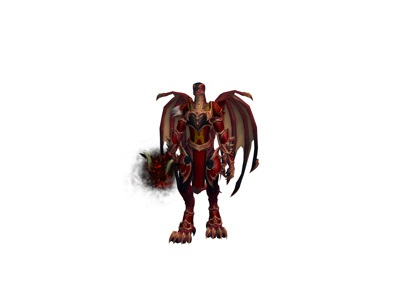 Fliegemolch 3D character render