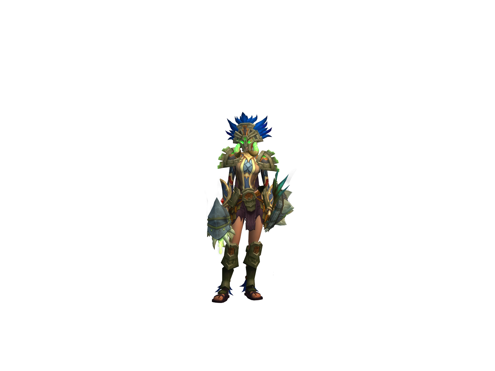 elementhia 3D character render
