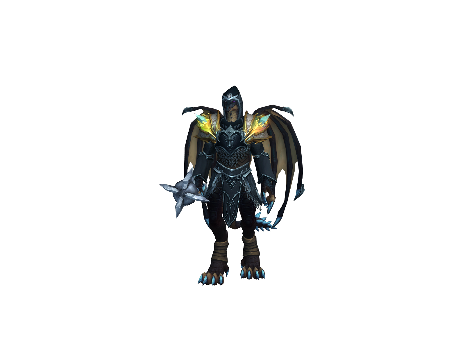 Cuaroct 3D character render