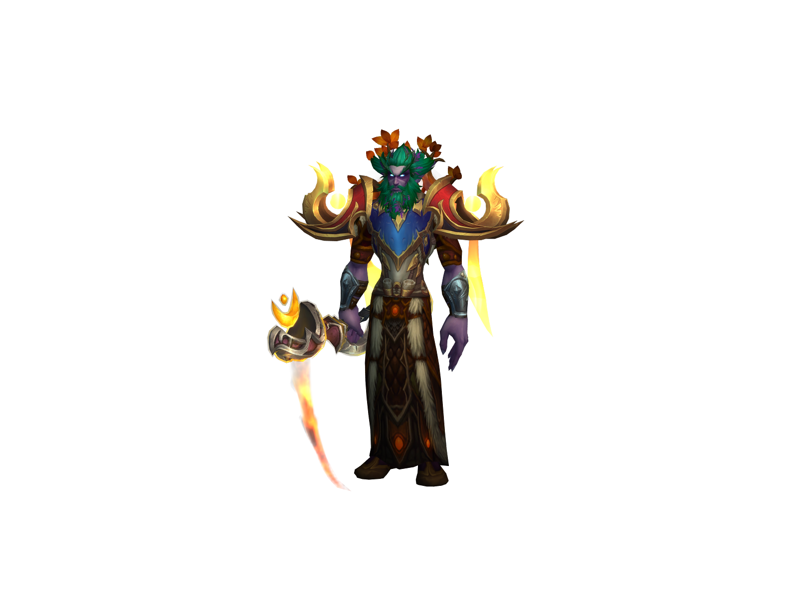 Fâênor 3D character render