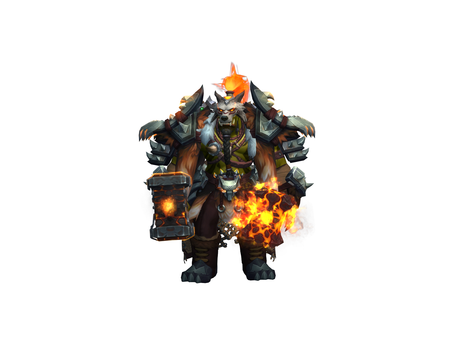 Lavarok 3D character render