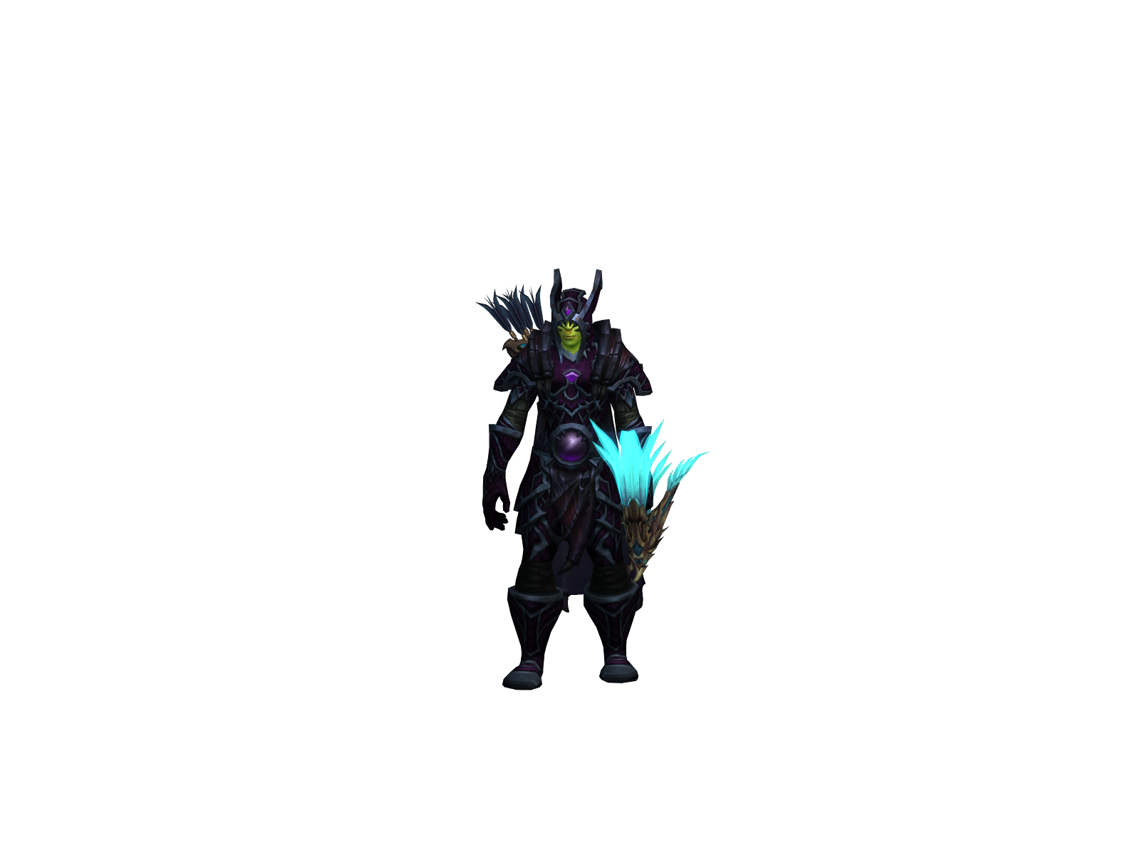 Venites 3D character render