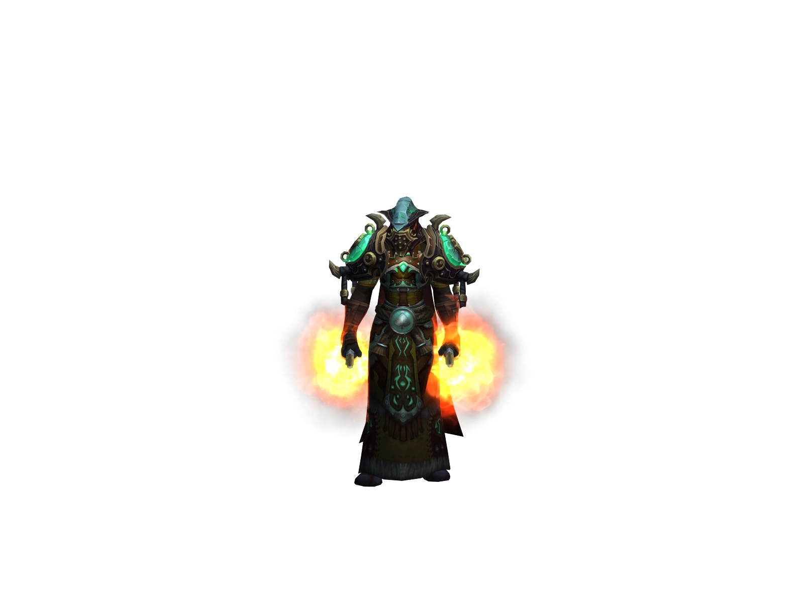 qchong 3D character render