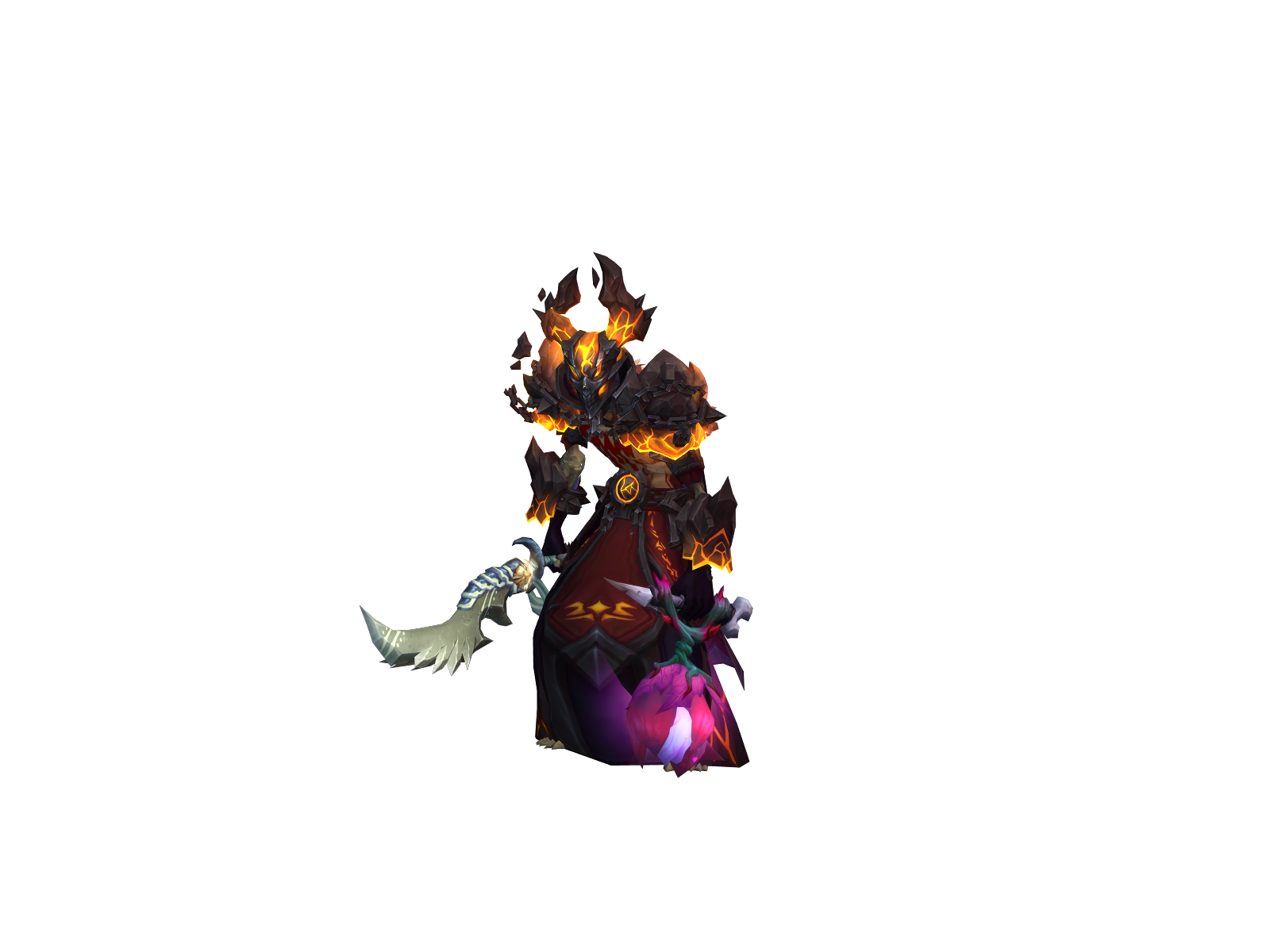 Xorrón 3D character render