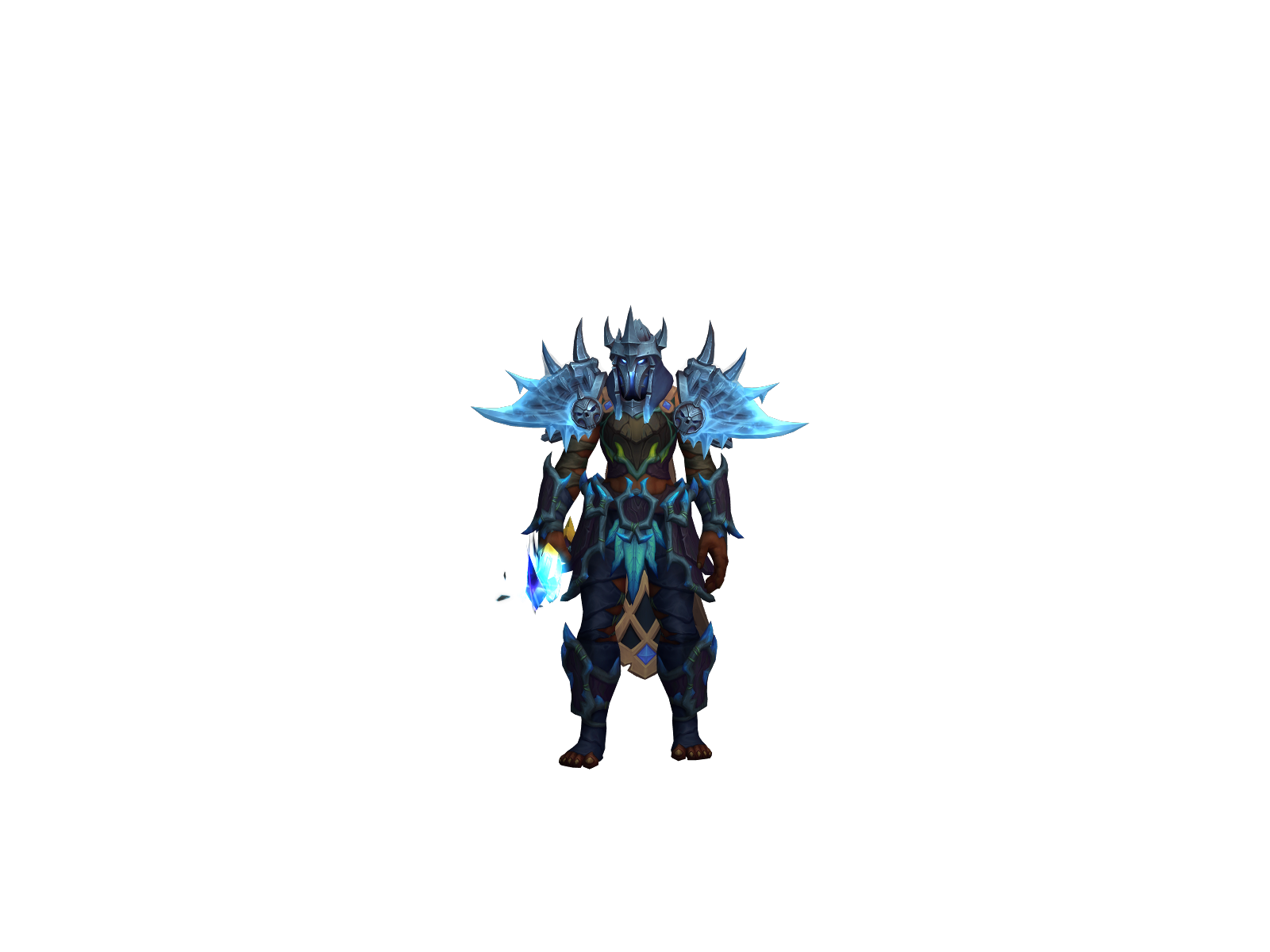 Crytinker 3D character render