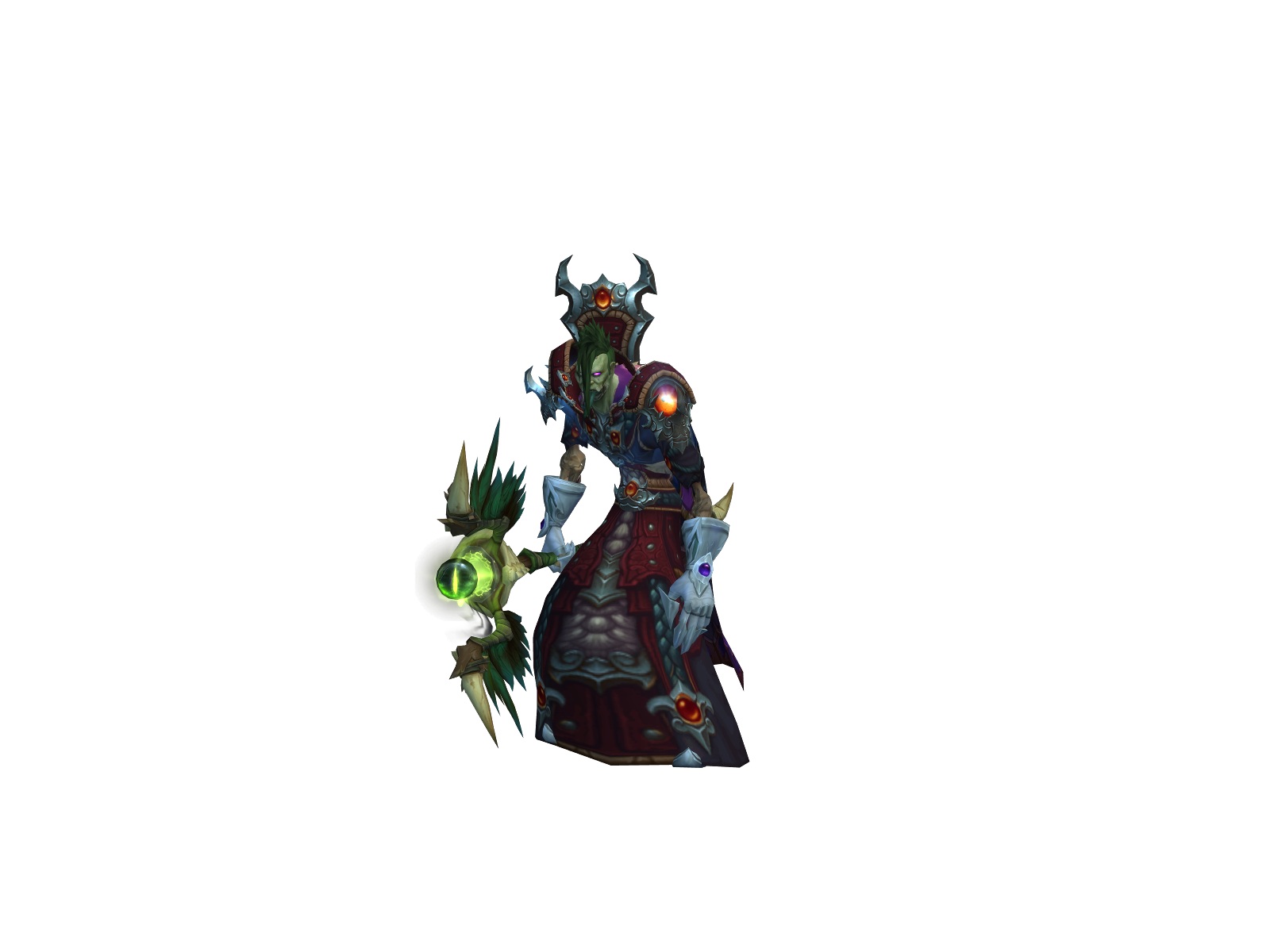 Akânes 3D character render