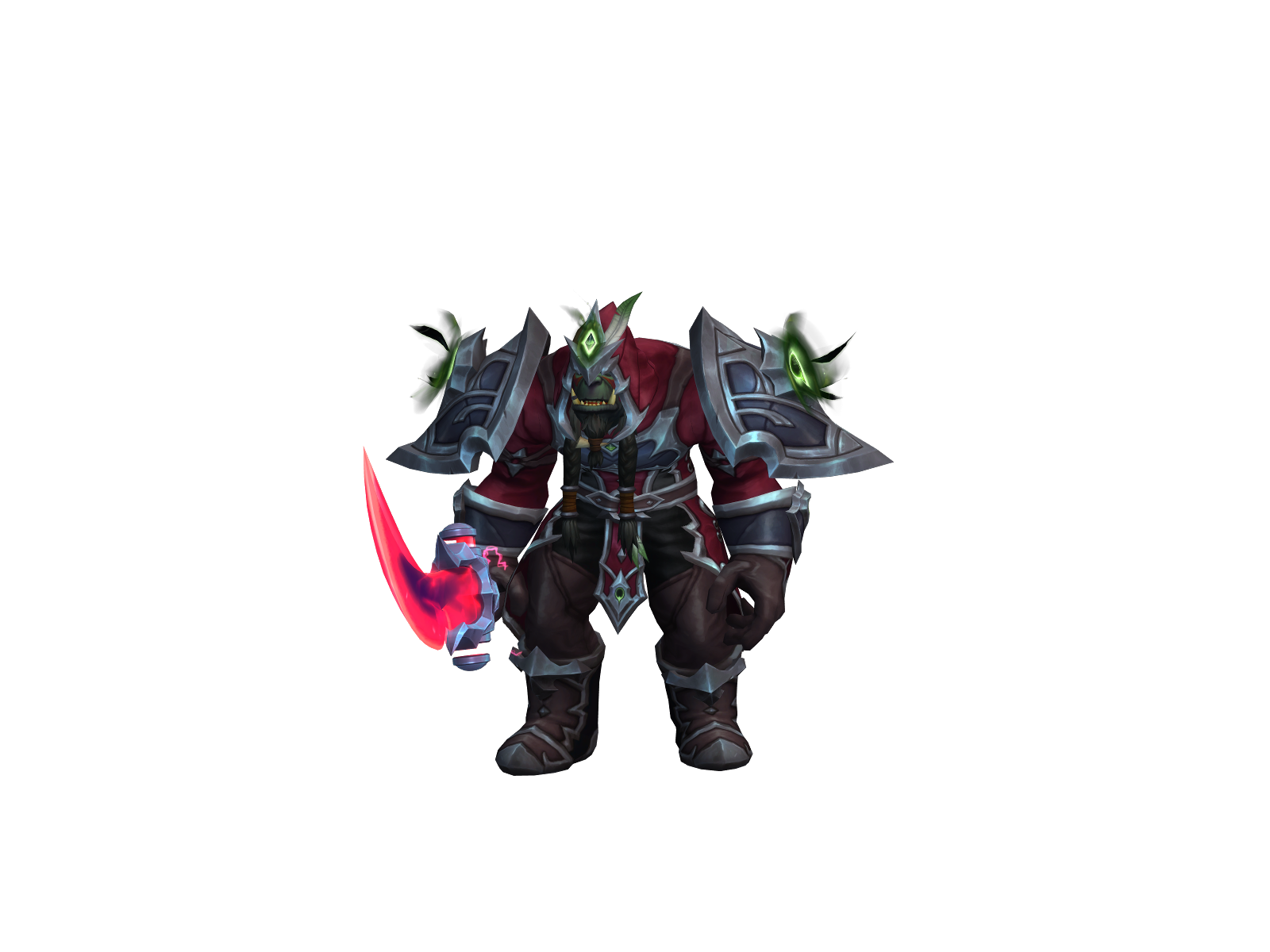 Traww 3D character render
