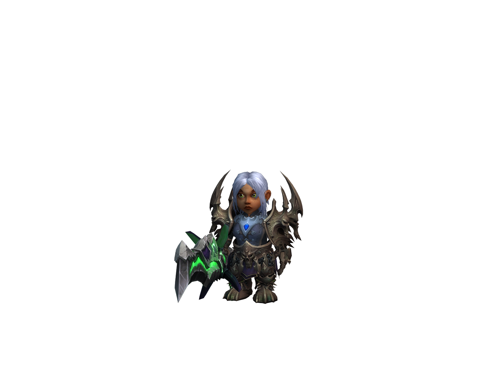 Zêenôs 3D character render
