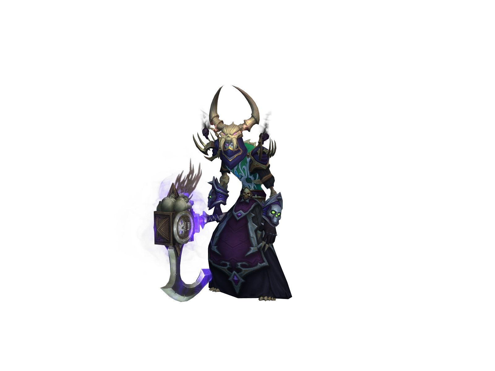 Gaznul 3D character render